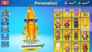 😱RESGATE A BANANA DOURADA DE GRAÇA AGORA NO STUMBLE GUYS 😱 ‹ LUKEZINHO ›