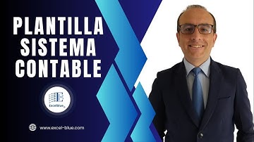 Plantilla para llevar la Contabilidad de tú empresa en Excel contiene macros