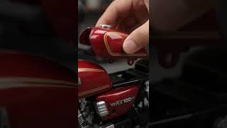 I Built a Mini RX 100 by Hand! 🏍️🔥 | Full Mini Bike Assembly #youtubeshorts #fyp #aianimatedshorts