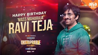Mass Maharaja Ravi Teja birthday special | Unstoppable withNBK | Streaming Now |