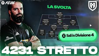IN DIVISIONE 4 GRAZIE AL 4231 STRETTO (COC) | UNA VALIDA ALTERNATIVA AL ROMBO | FC26 METAGAMING