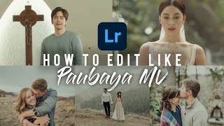 How to Edit Like Paubaya MV - Lightroom Tutorial screenshot 4