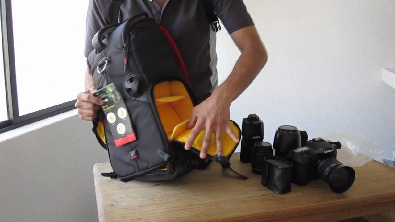 Manfrotto Pro Light Bags Backpack MB PL 3N1 35 - YouTube