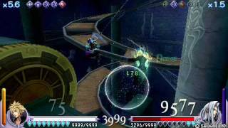 Cloud Sustained EX build (+Wall Rush) vs. Sephiroth level 150