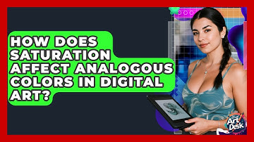 How Does Saturation Affect Analogous Colors In Digital Art? - The Virtual Art Desk