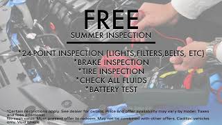 FREE Summer Inspection | Coulter Buick GMC Tempe
