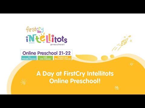 A Typical Day At FirstCry Intellitots Online Preschool!