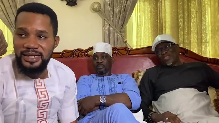 SEUN EGBEGBE PAYS CONDOLENCE VISIT TO PASUMA AS HE LAID HIS MOTHER TO REST