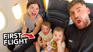 First Time Flying With Twins!! Travel with us 2024