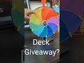 Deck giveaways coming soon! Some I'll mail. Most I'll drop off at skateparks.
