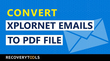 Import Xplornet emails to PDF file in 5 steps | Best Xplornet to PDF Converter