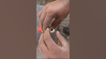 Wood axe blade handle fitting process | The power of tools and machinery make work easy