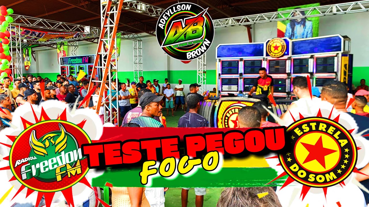 TESTE DE PRESSÃO DAS RADIOLAS ESTRELA DO SOM VS FREEDOM FM NO ARENA PHENIX.