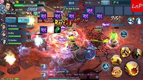 VLTK Mobile Thiên Vương Ngũ Độc Nga Mi Dọn Map Tâm Ma