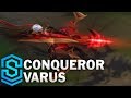 Conqueror Varus Skin Spotlight - League of Legends - YouTube