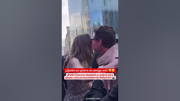 ¡¡Pedro Pascal en la premiere de Ballerina con Ana de Armas!! 🎬 #pedropascal #anadearmas #ballerina