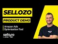 Sellozo software demo  amazon ads optimization tools 2023  amazon fba