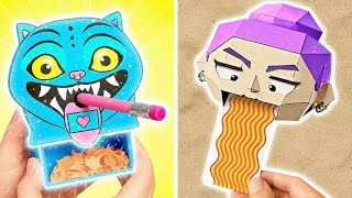 Material Escolar DIY de Caçadores 🐉📚 *Crie e arrase na escola*