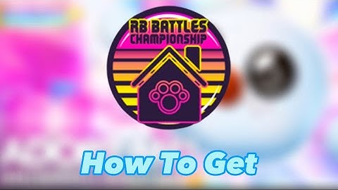 How To Get Adopt me Rb battle badge (Easiest Guide)