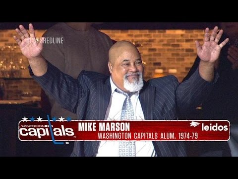 Washington Capitals to salute Mike Marson, the NHL's 2nd black