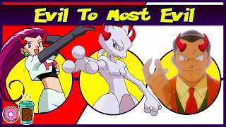 Pokemon Anime Villains: Evil to Most Evil