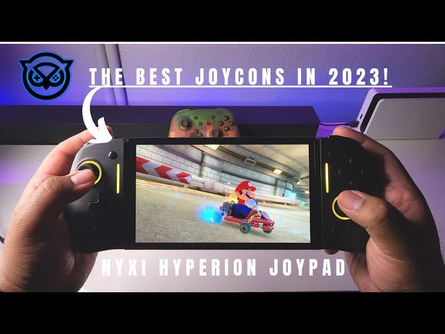 NYXI HYPERION MILK JOYCONS  BEST NINTENDO SWITCH JOYCONS IN 2023 #nyxi  #nintendo #nintendoswitch 