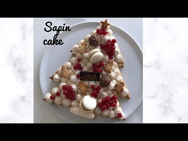 Number cake sapin de Noël - Marron myrtille : Il était une fois la  pâtisserie