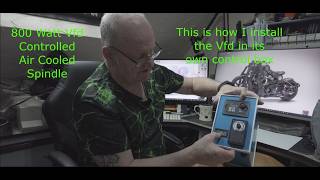 Sainsmart 4040 Pro Cnc 800 Watt Air Cooled Spindle and its Vrd Control Box.( Part 3)