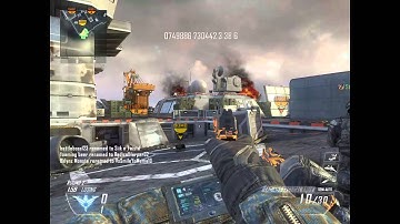 Black ops 2 Cross map tomahawk on Carrier