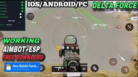 DELTA FORCE MOD MENU | DELTA FORCE MOBILE AIMBOT | GLOBAL & GARENA HACK ESP WALLHACK FREE VIP CRACK