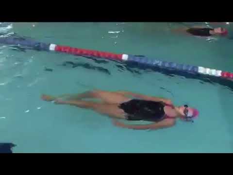 backstroke swimming