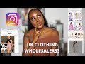 HOW TO FIND WHOLESALE CLOTHING SUPPLIERS IN THE UK| TIPS ON STARTING A CLOTHING BRAND