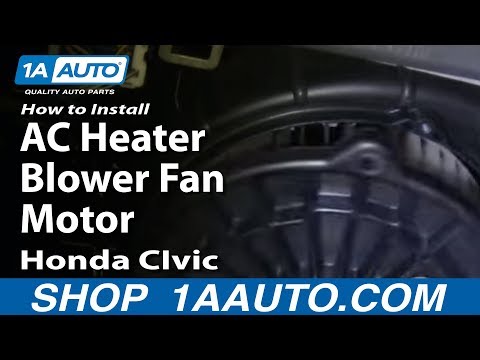 송풍기 모터를 팬 케이지로 교체하는 방법 01-05 Honda Civic