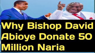 Breaking: Why Bishop David Abioye Donate 50 Million Naria To Boko Haram Victims In The North