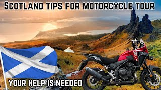 Scotland trip tips | NX500 | Honda