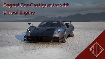 Pagani Automobili and MHP New Car Configurator based on Unreal Engine