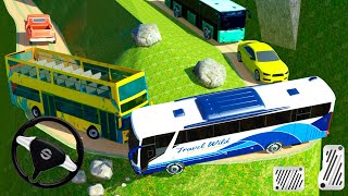 Offroad Bus Driving - Real Bus Coach City Simulator | Android Gameplay #2 screenshot 5