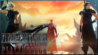 Final Fantasy 7 Rebirth (PS5) Playthrough - Part 1 - No Commentary