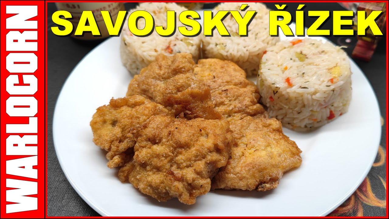 SAVOJSKÝ ŘÍZEK - křehký jako dort, takový v žádné restauraci nedostanete
