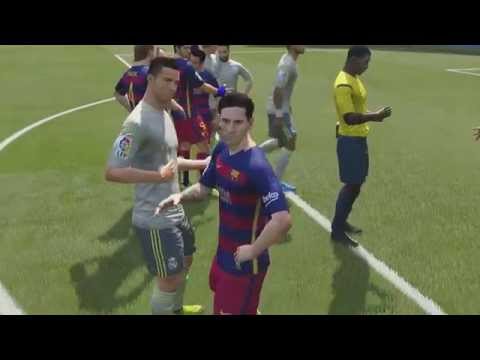 Messi vs Cristiano - FIFA 16 FIGHT