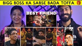 Reaction On: MC Stan & Shiv Thakare Special Moments In Bigg Boss ❤️ MC Stan Bigg Boss Reaction