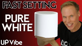 Pure White Cement Candle Jar | Fast Setting Hydrostone