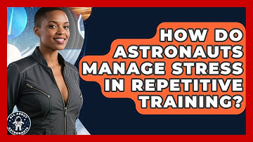 How Do Astronauts Manage Stress In Repetitive Training? - All About Astronauts
