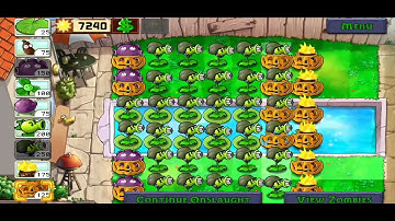 Plant Vs Zombie: Puzzle, Last Stand Endless (Successfully defended 18 Flag) Gameplay