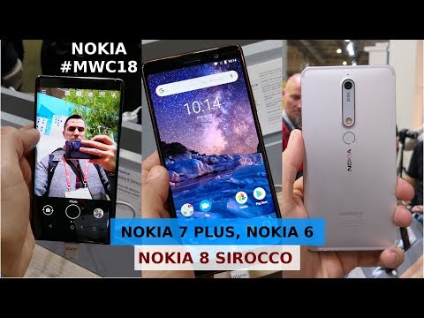 NOKIA JE OPET ZANIMLJIVA! Probali smo Nokia 8 Sirocco, Nokia 7 Plus i Nokia 6 (2018)!
