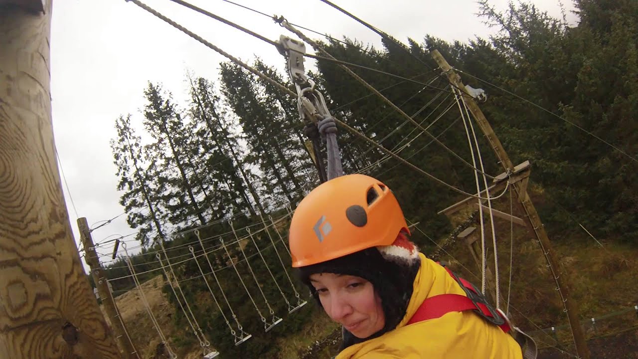 Calvert High Ropes Calvert Trust Kielder - High Ropes - YouTube