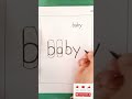 How To Draw Baby Using Word Baby Easy Baby Drawing SHORT How To Draw Baby Using Word Baby Easy Baby Drawing SHORT