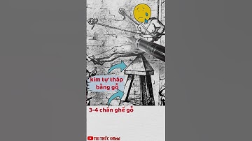 Ghế Judas - Thiết bị tra tấn kinh hoàng thời Trung Cổ | Sự thật thú vị | TRI THỨC Official #shorts