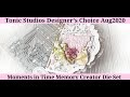 Tonic Studios Designer's Choice Aug2020 - Moments In Time Memory Creator Die Set