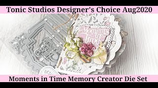 Tonic Studios Designer's Choice Aug2020 - Moments In Time Memory Creator Die Set Content